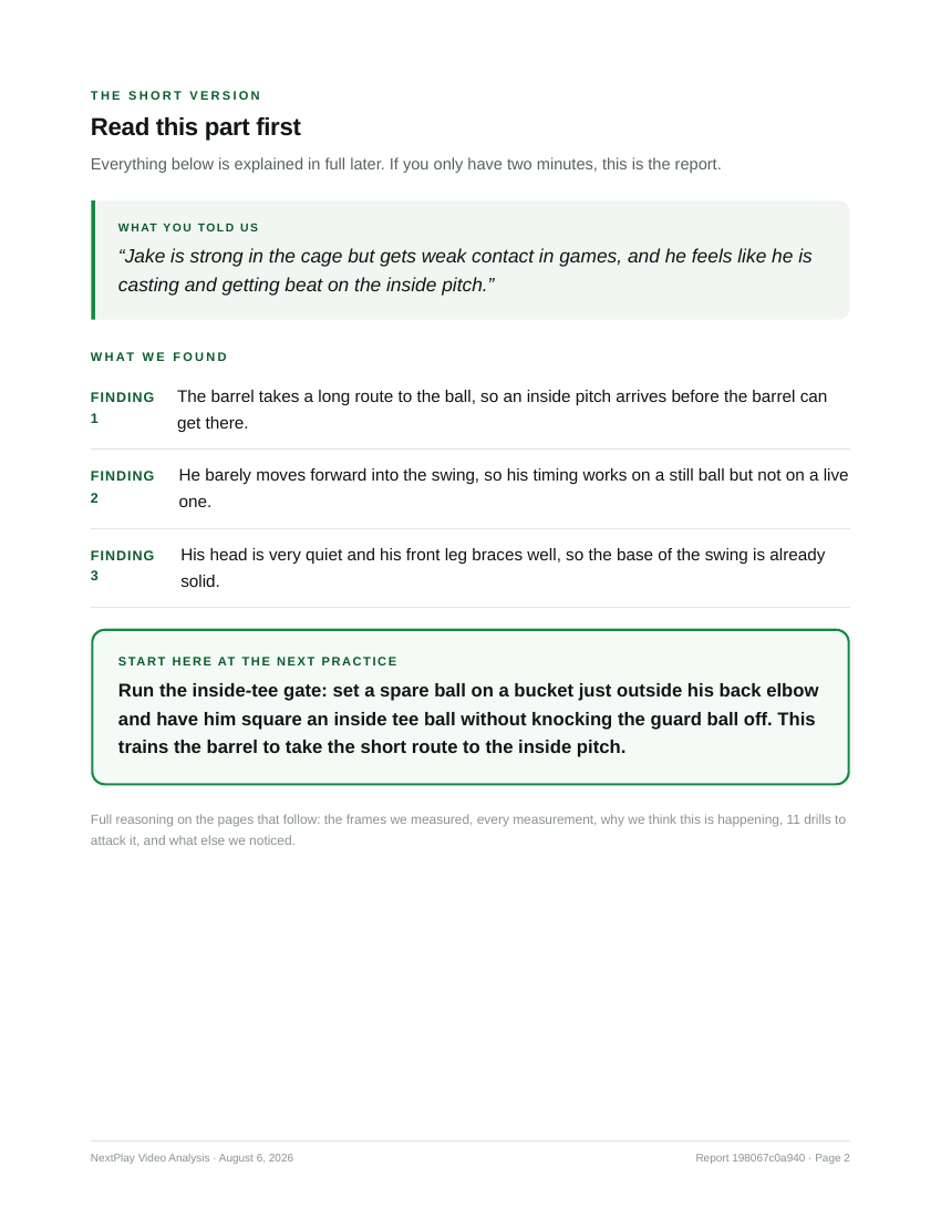 The cover of a NextPlay report